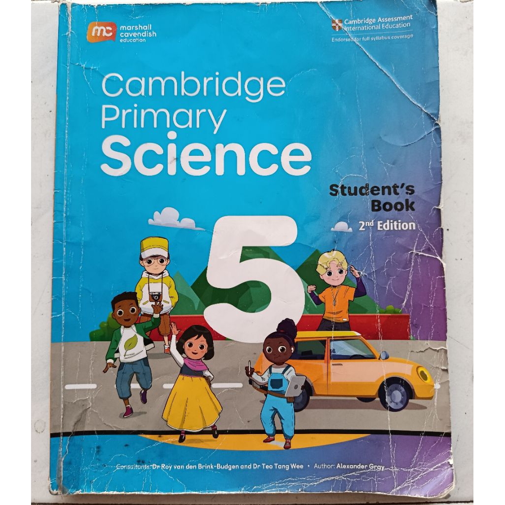 Cambridge Science Text Book Primary 6 / Cambridge Science Text Book Primary 5 / Cambridge Science Ac