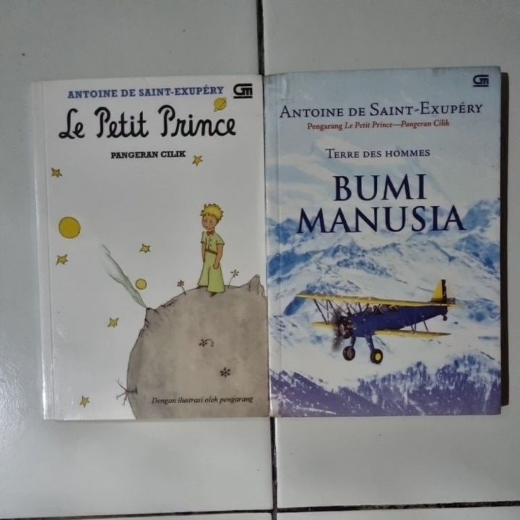 Novel Antoine de Saint-Exupery Preloved Original Terjemahan | Bumi Manusia - Terre des Hommes | Le P