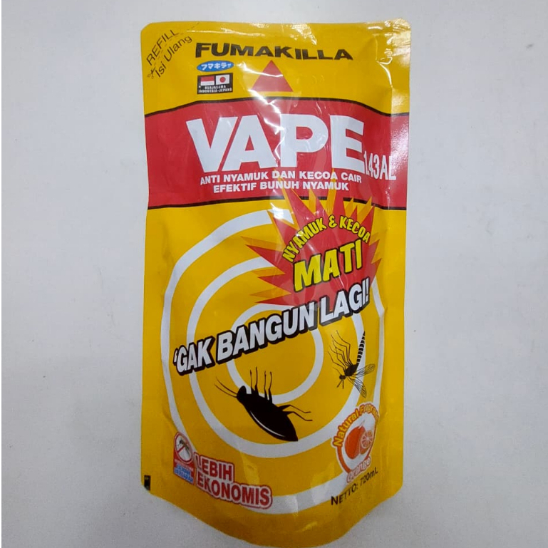 VAPE POUCH ORANGE REFILL - ANTI NYAMUK