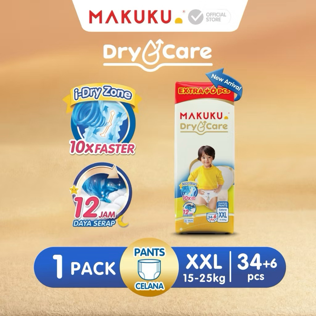 Pampers Makuku Xxl