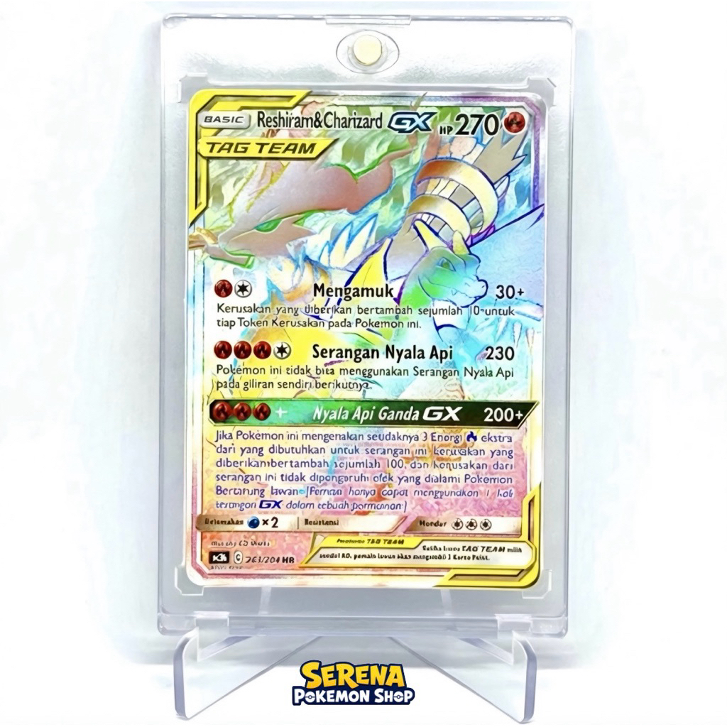 Reshiram & Charizard GX HR AC3B - Pokemon TCG Indonesia