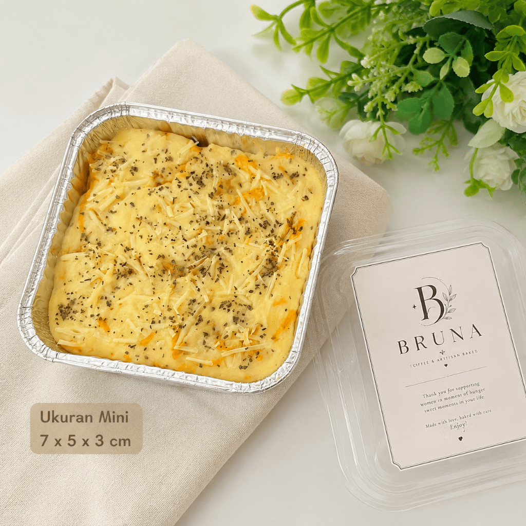 Spaghetti Brulee Spagheti Panggang Premium Mini Ukuran 7x5x3cm BRUNA