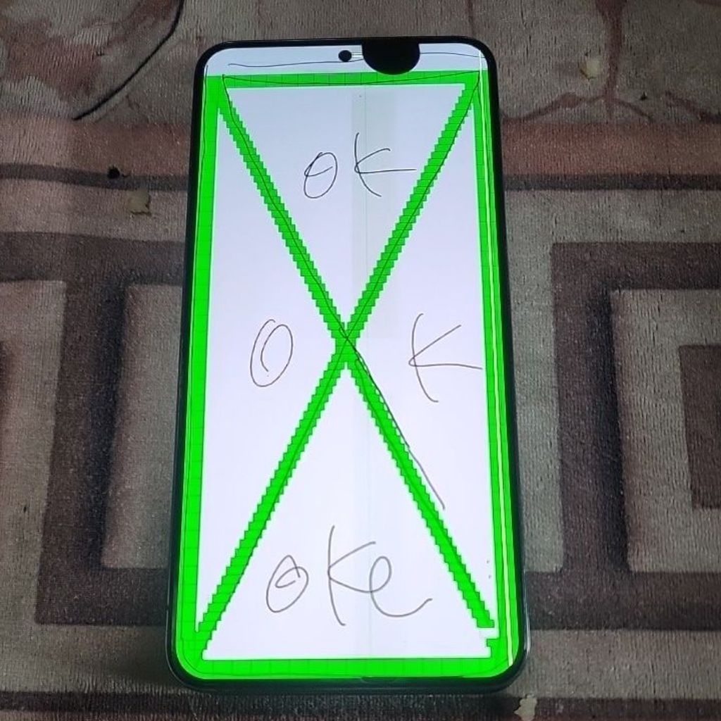 LCD samsung S22 plus original copotan minus bisa pakai