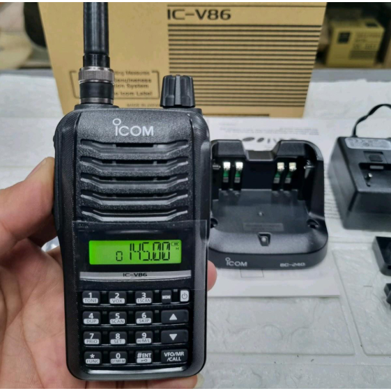 HT ICOM IC-V86 ORIGINAL GARANSI RESMI JUAL HT ICOM IC V86
