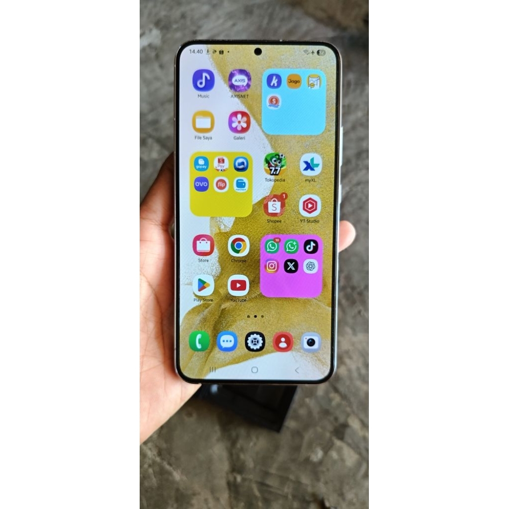 Samsung S22 Plus Ram 8/128 Second Fullset Ori Normal No minus