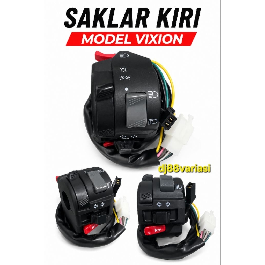 Saklar On Off Holder Kiri Cbr 150 R25 Mt25 Cbr 150 Fi Cbu Cbr 150 K45g