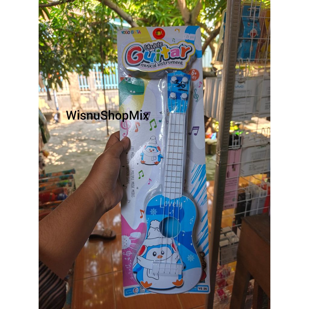 Gitar Mini/Gitar Unyil/Gitar Doraemon