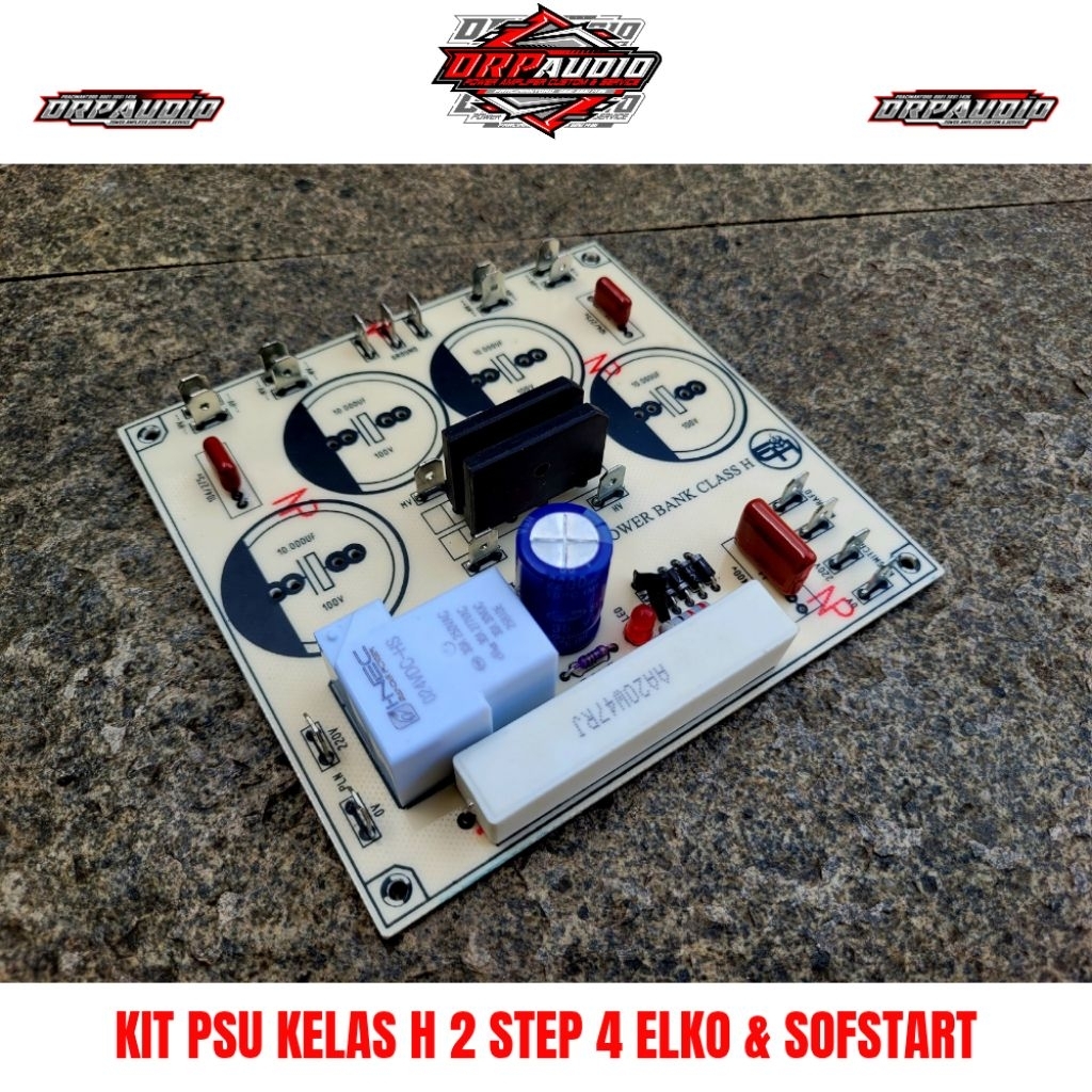 Kit Psu Power Rakitan Clas H 2 step 4 elko Plus Sofstart