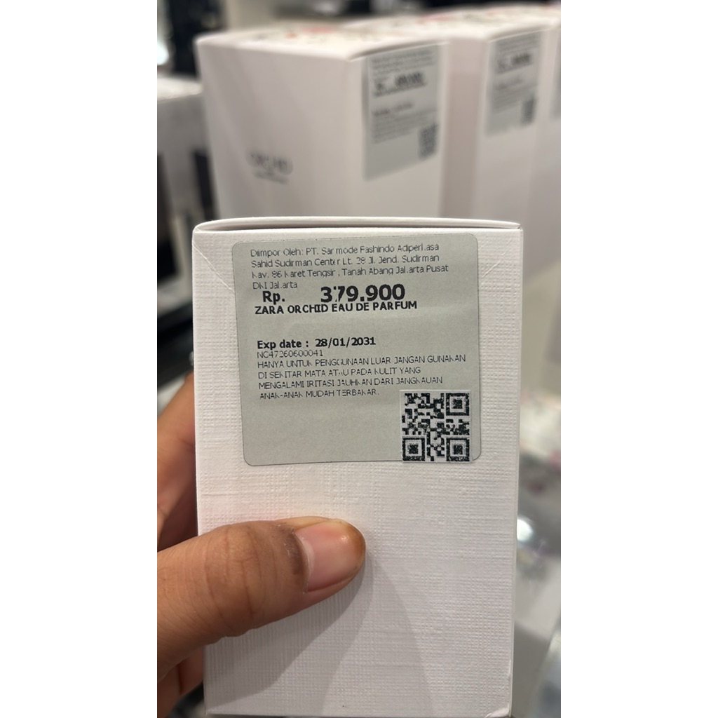 zara Orchid jastip zara