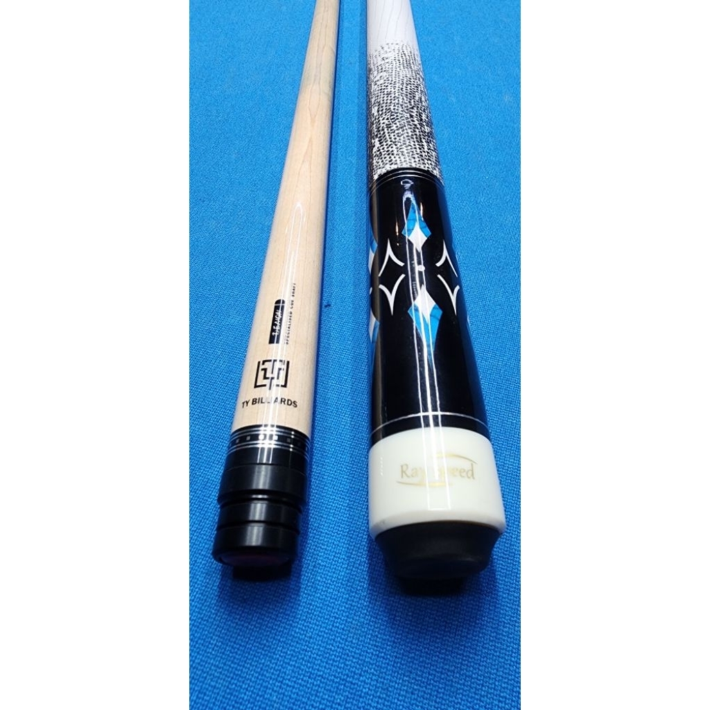 stick billiard ty demon, butt rayspeed second bekas
