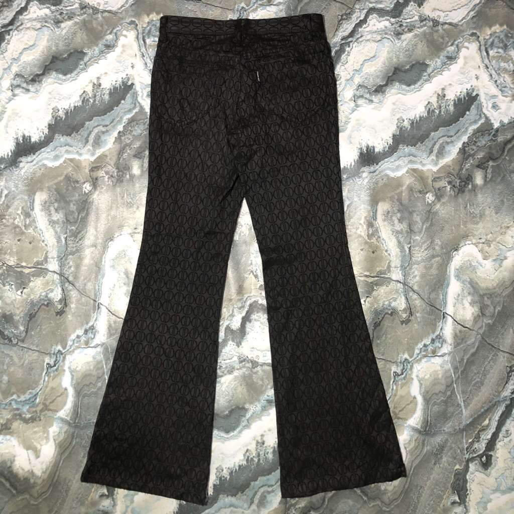 celana tornado mart flare y2k fullprint