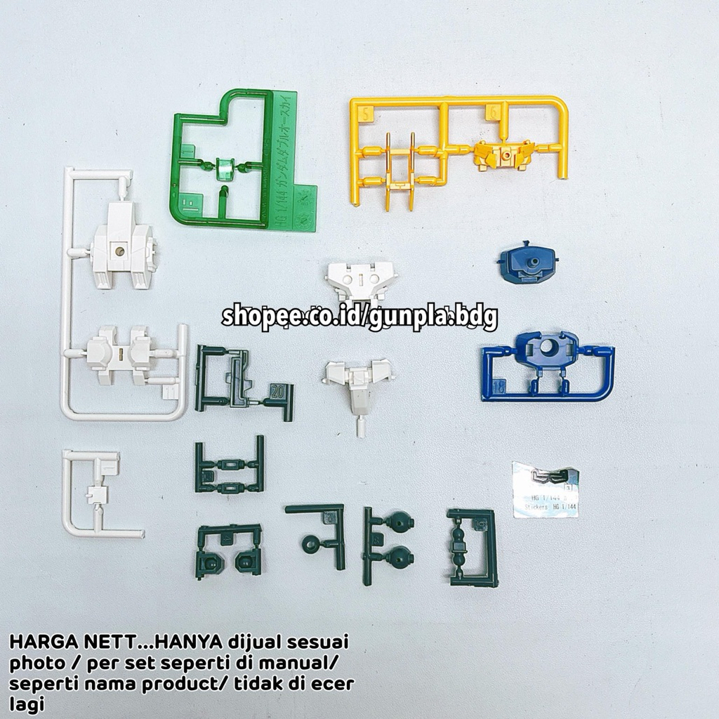 Bandai HGBDR Gundam 00 Sky Moebius Part Body