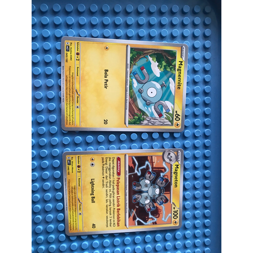 kartu pokemon magnemite magneton