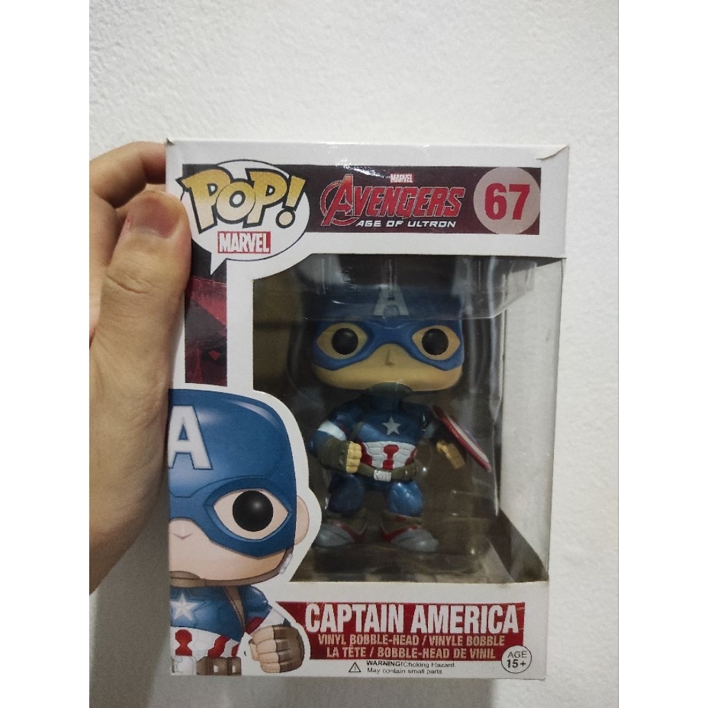Funko Pop Captain America Age of Ultron #67 Recast