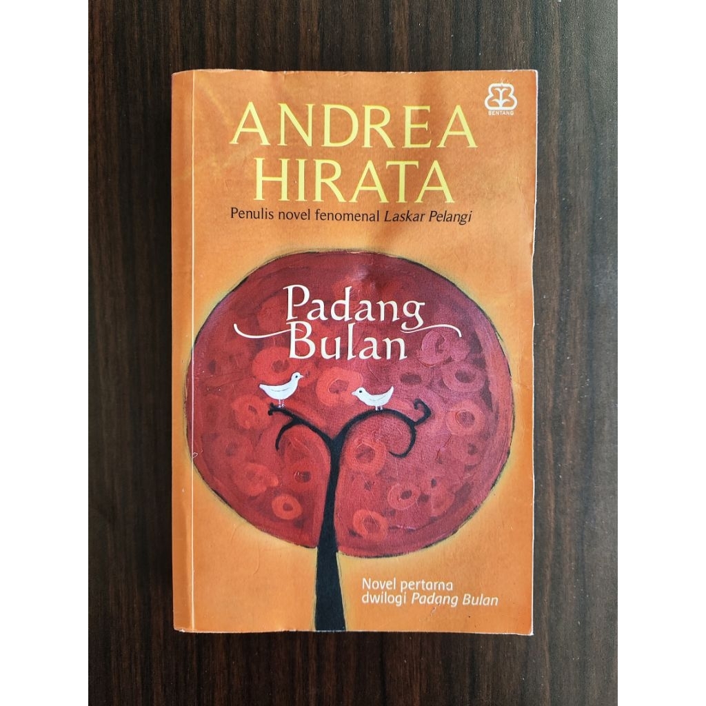 Dwilogi Padang Bulan - Andrea Hirata (Buku Langka Koleksi) Original Second Book