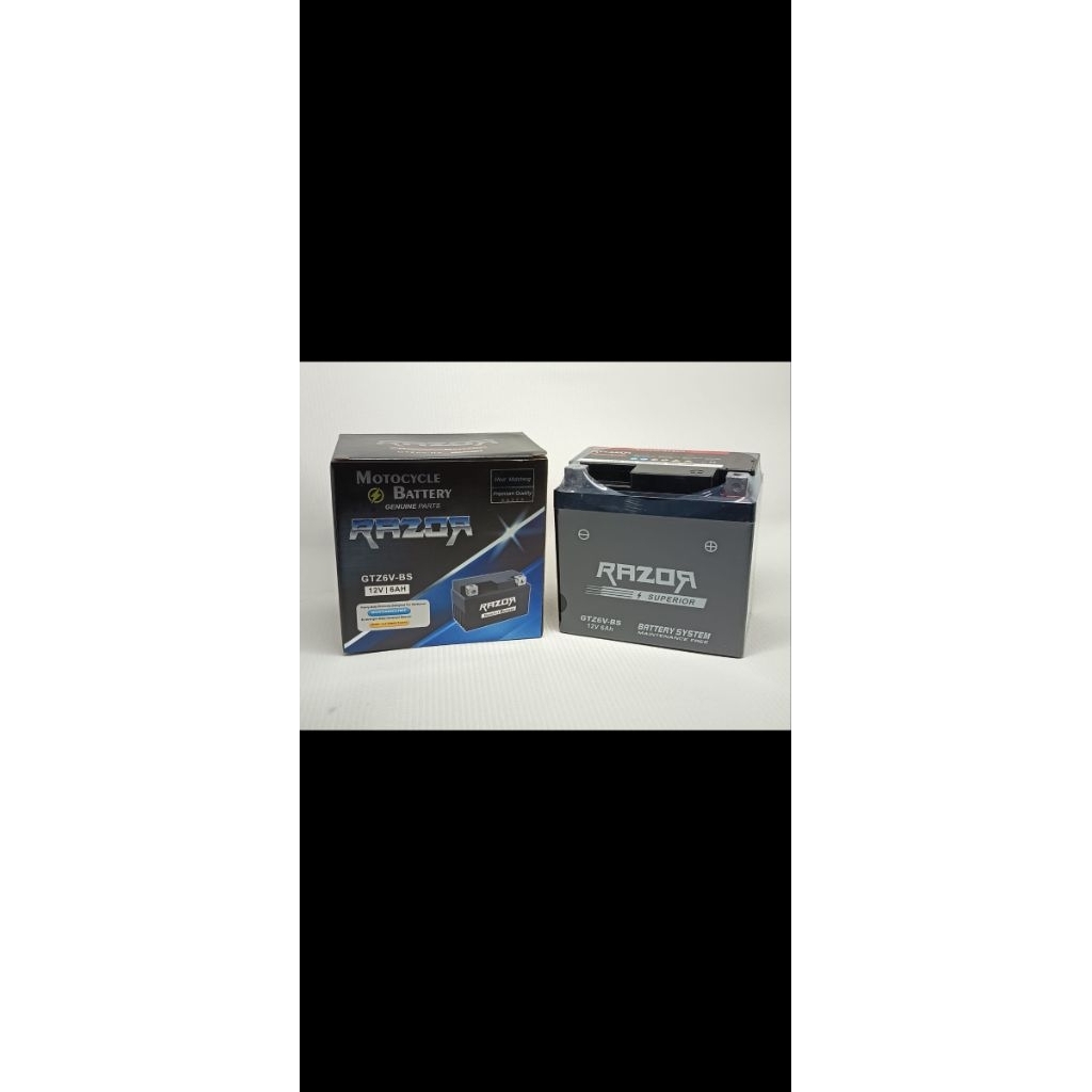 Aki / Baterai kering GTZ6V Razor