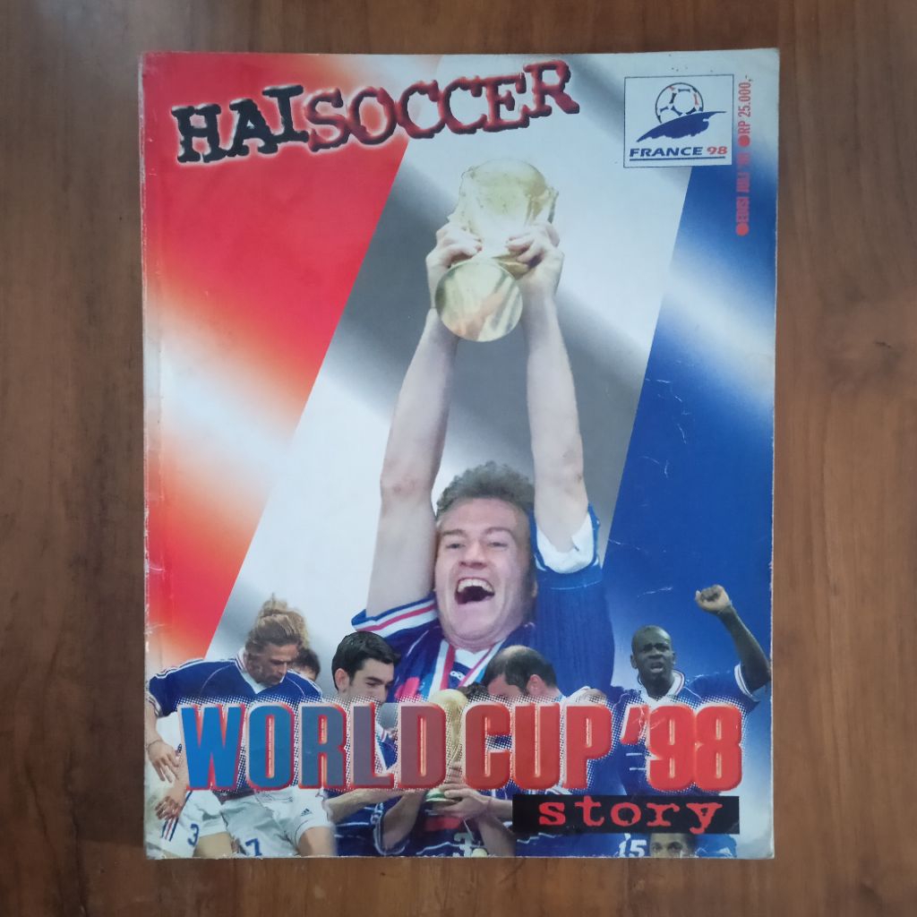 Majalah HAISOCCER Hai Soccer Edisi WORLD CUP '98 STORY