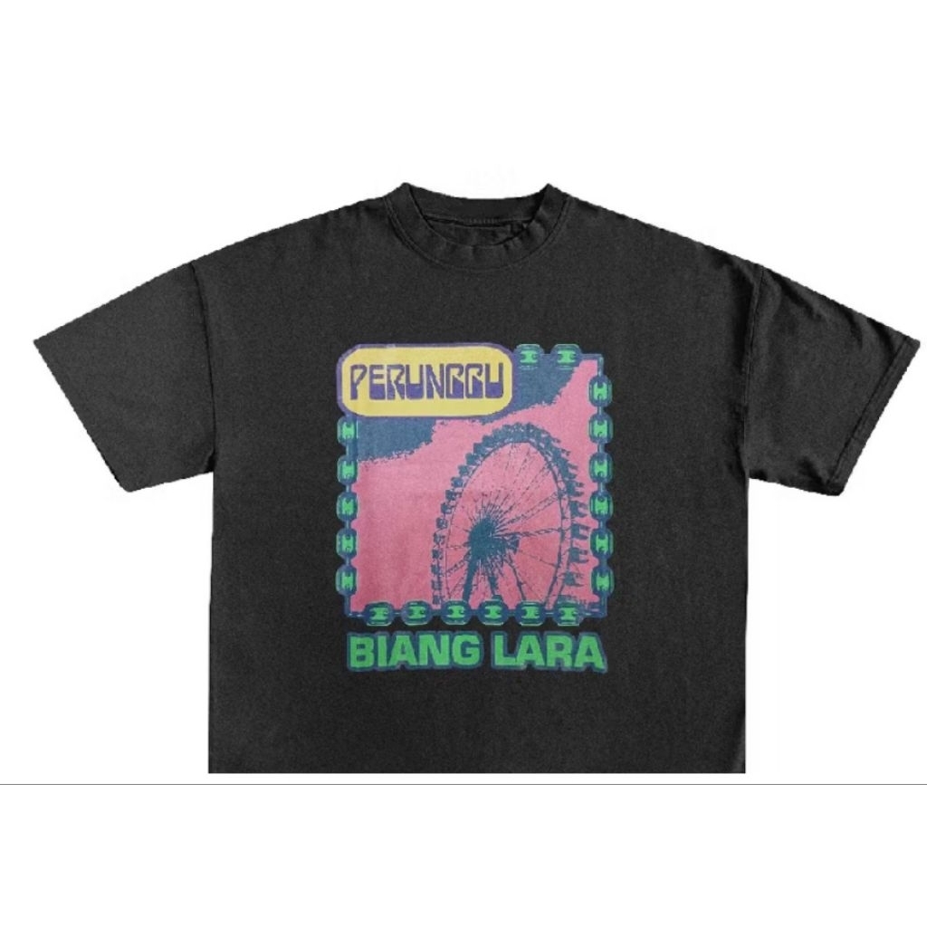 Perunggu Biang Lara Tsirth Hitam |  Kaos Band Perunggu | Kaos Distro Pria Wanita