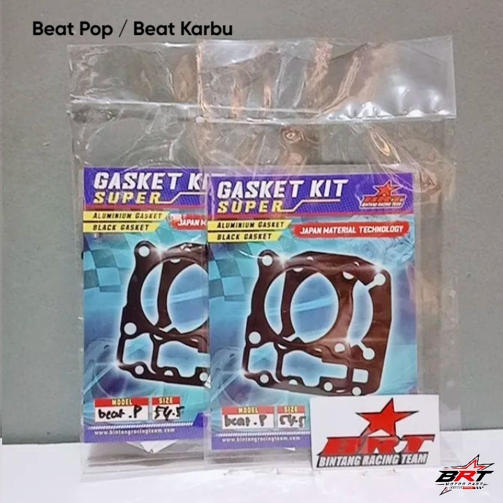 GASKET PAKING BLOK DAN HEAD BRT BEAT KARBU / BEAT POP 54,5 MM