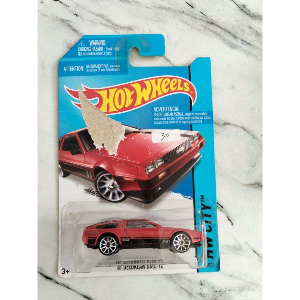 Hot Wheels '81 Delorean DMC-12 HW City