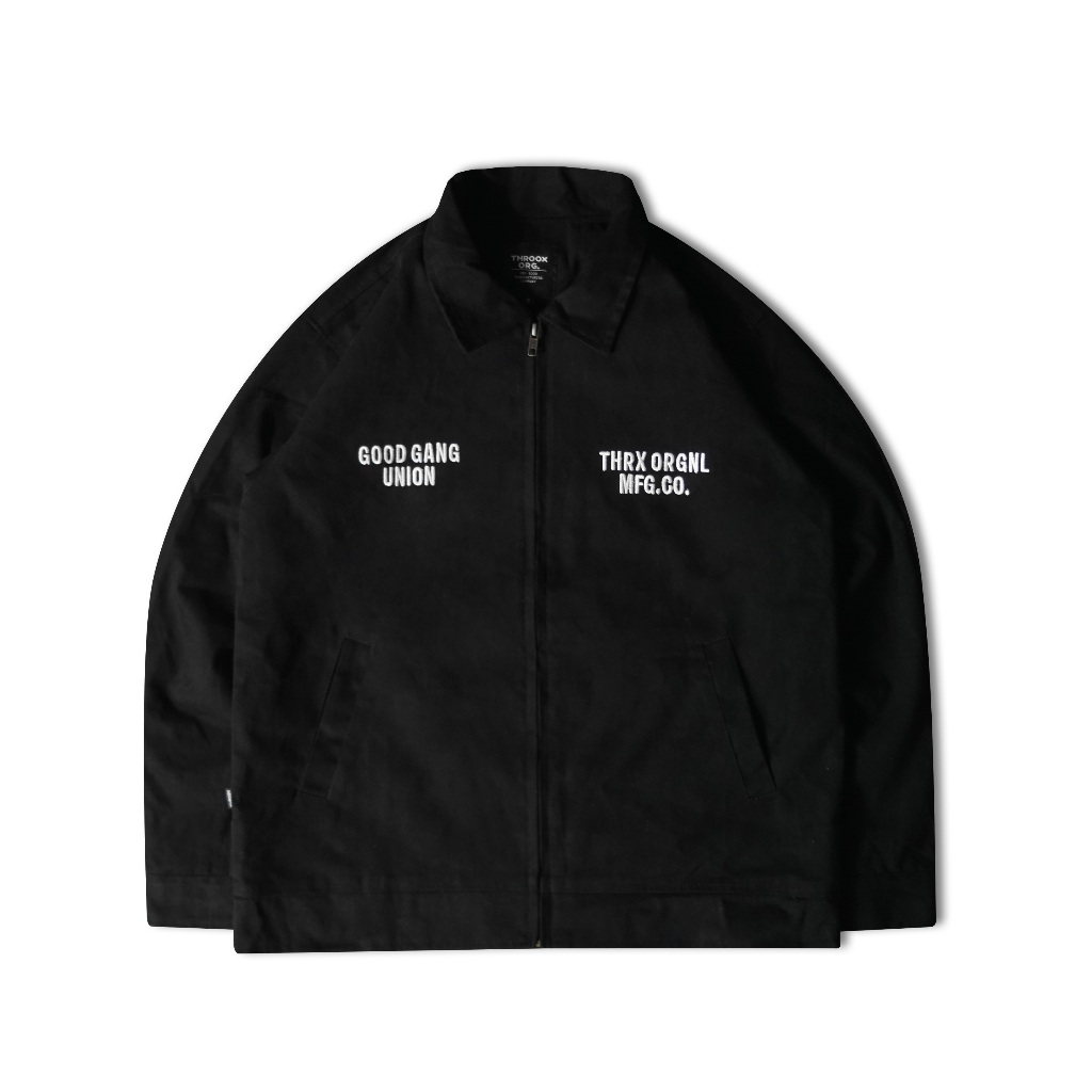 Throoxoriginal Deck Jacket Capelta Black || Deck Throox
