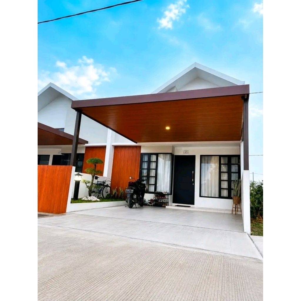 Kanopi teras rumah minimalis modern