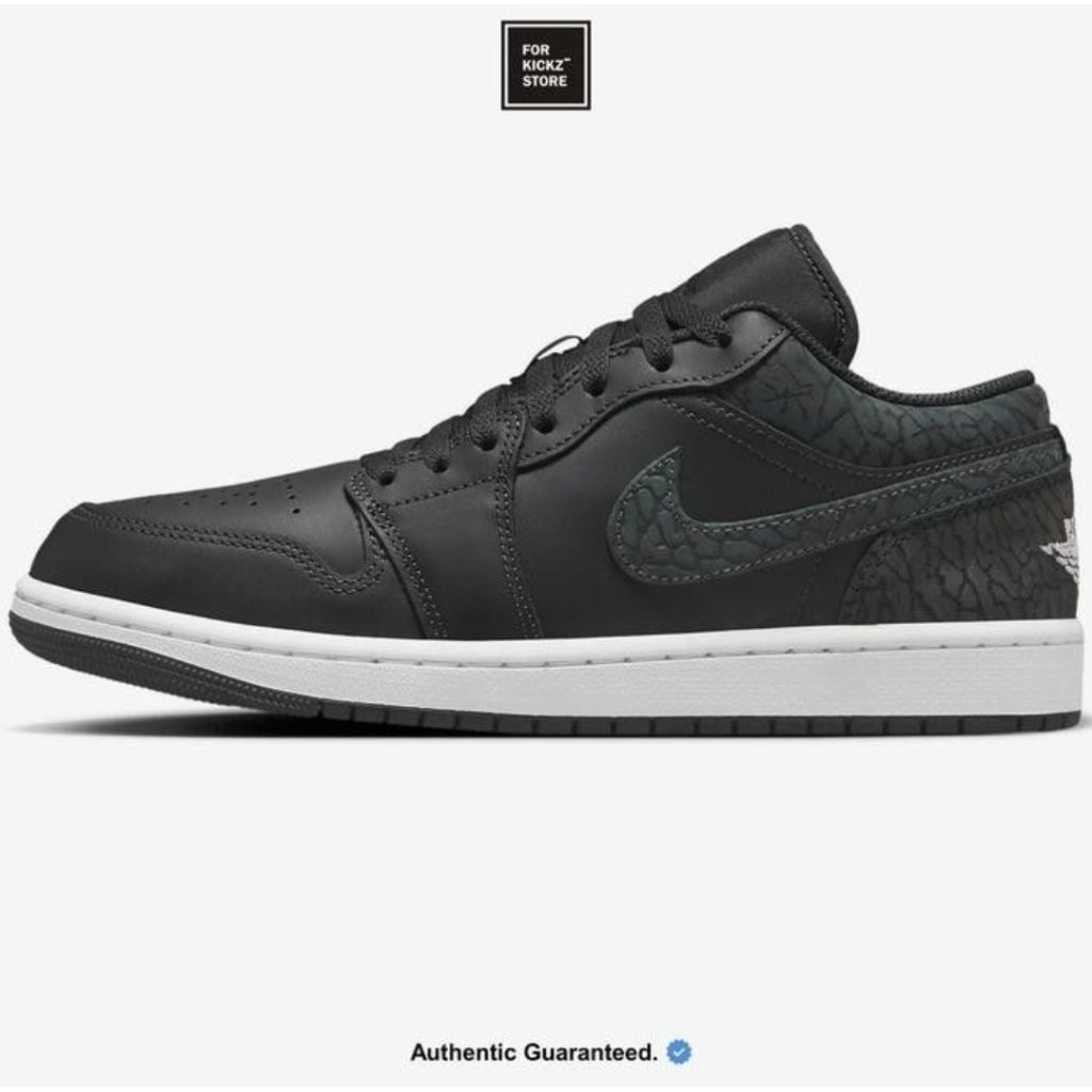 Nike Aie Jordan 1 Low SE Black Elephant
