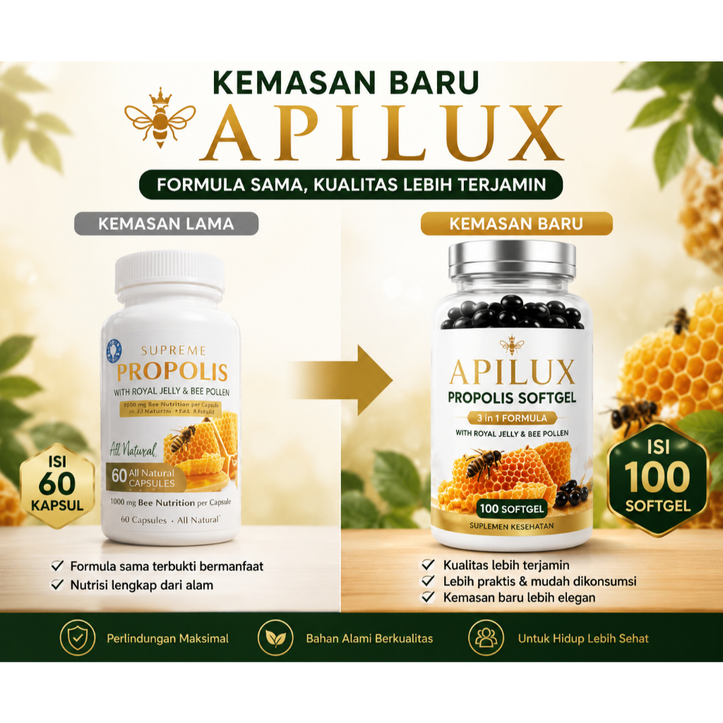 Propolis, Royal Jelly dan Bee Polen