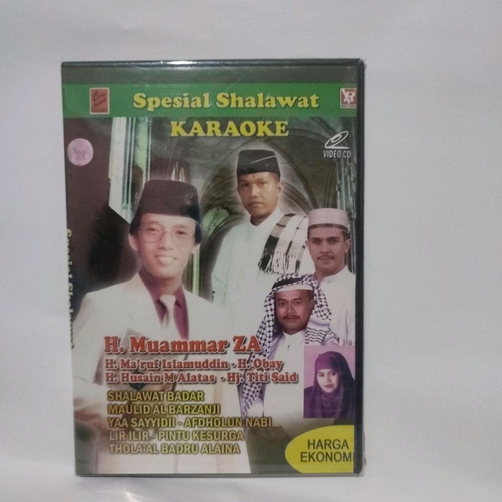 VCD KARAOKE SPESIAL SHOLAWAT H MUAMMAR ZA