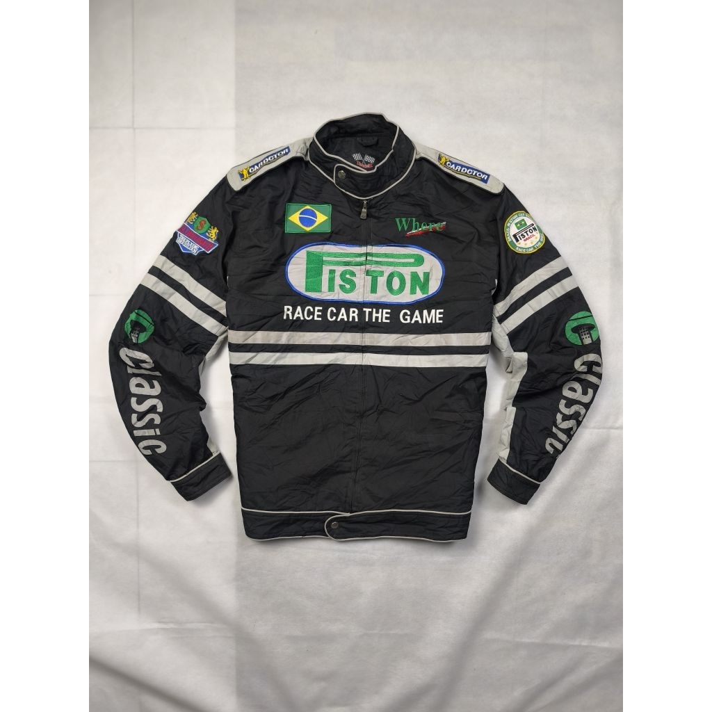 Vtg F1 Fiston Brazil Formula 1 Jacket