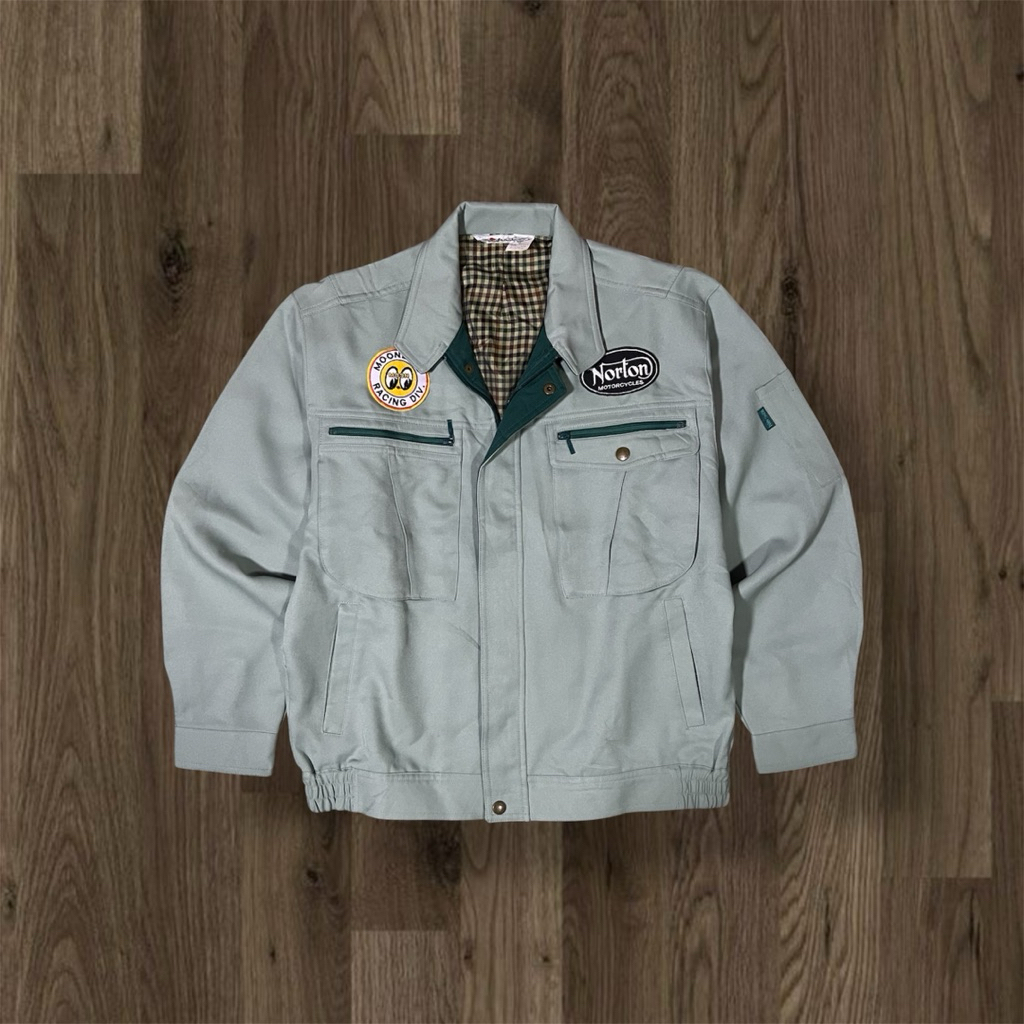 WORK JACKET JICHODO JAPAN CUSTOMPATCH