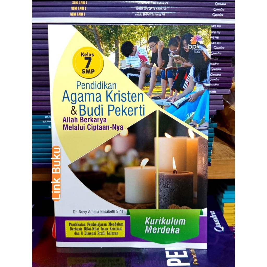 Buku Agama Kristen Kelas 7 SMP Kurikulum Merdeka BPK