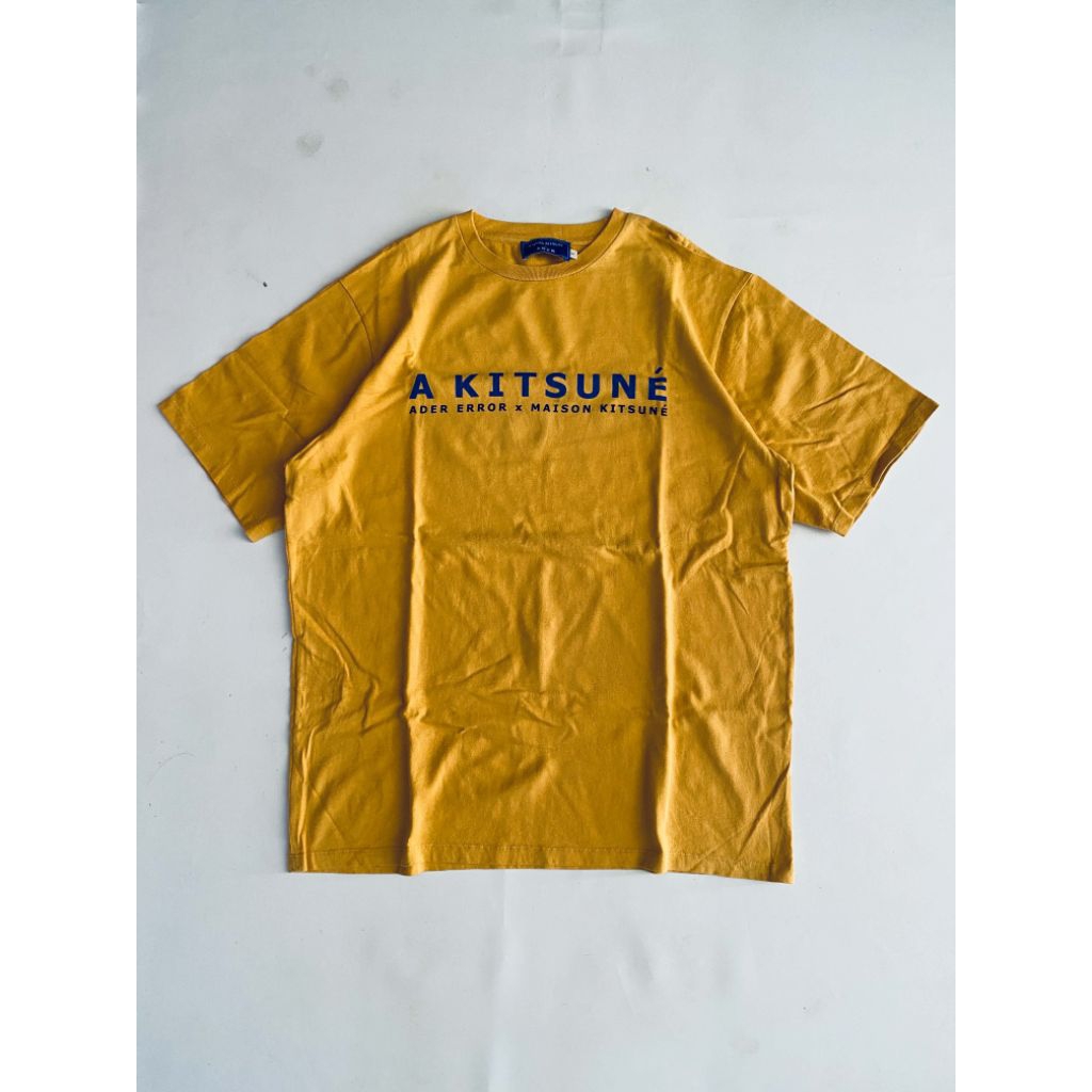 KAOS TSHIRT MAISON KITSUNE X ADER ERROR