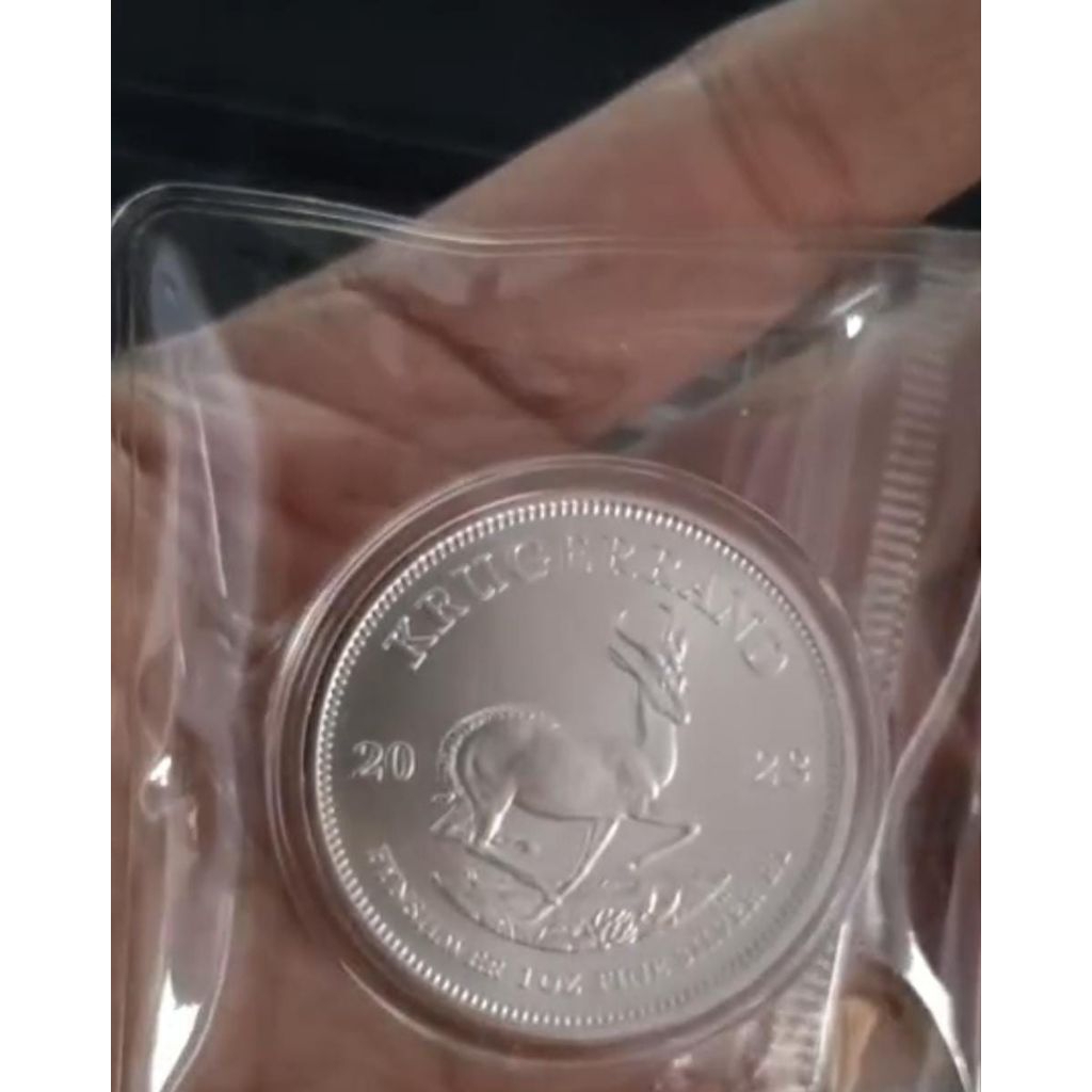 Koin Krugerrand 1 Oz | Koin Perak 1 Oz  (999.9)