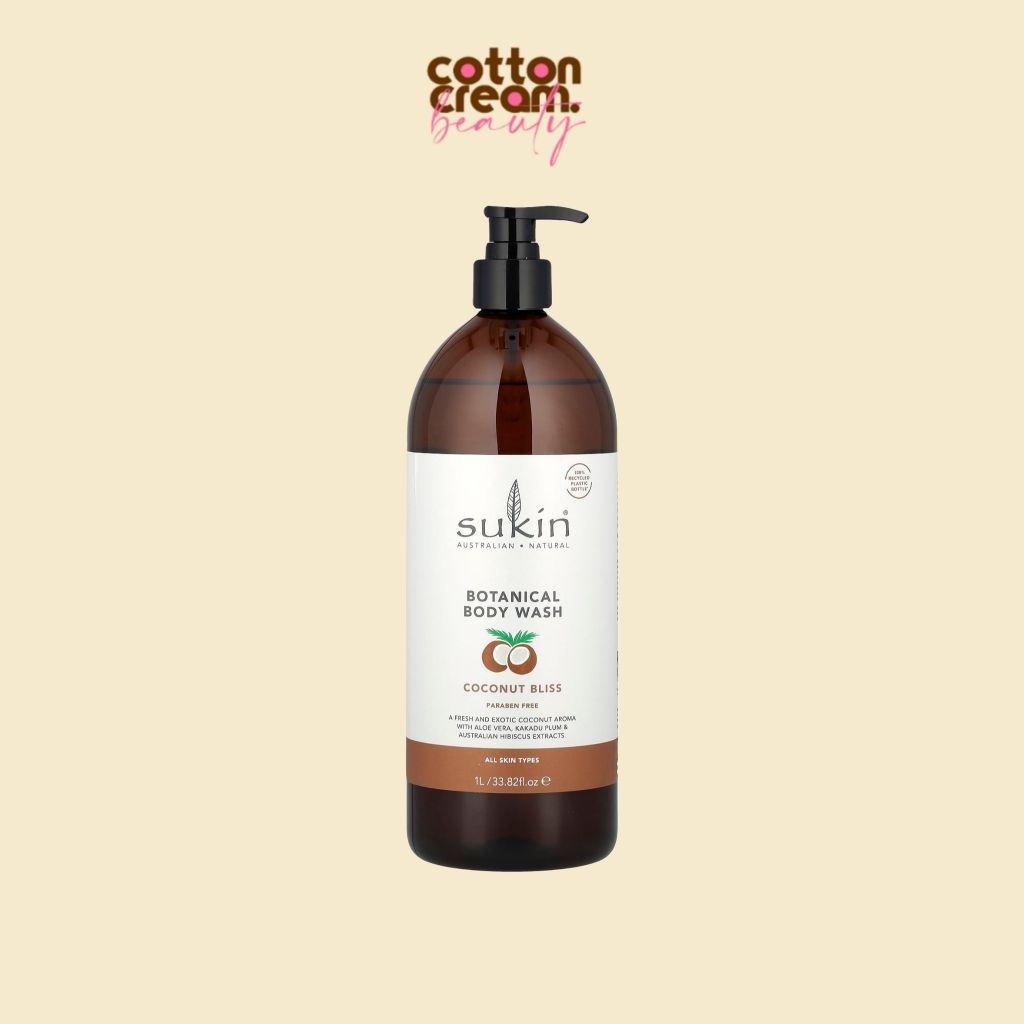 Sukin Coconut Bliss Botanical Body Wash 1L