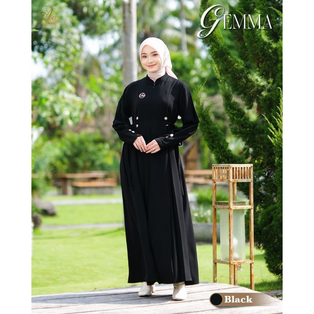 Gema Series Dress By.Aden Hijab/Gamis Aden Hijab Terbaru