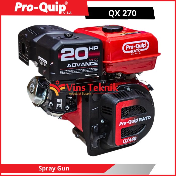 Mesin Penggerak PROQUIP QX270 Engine Bensin 12HP QX 270