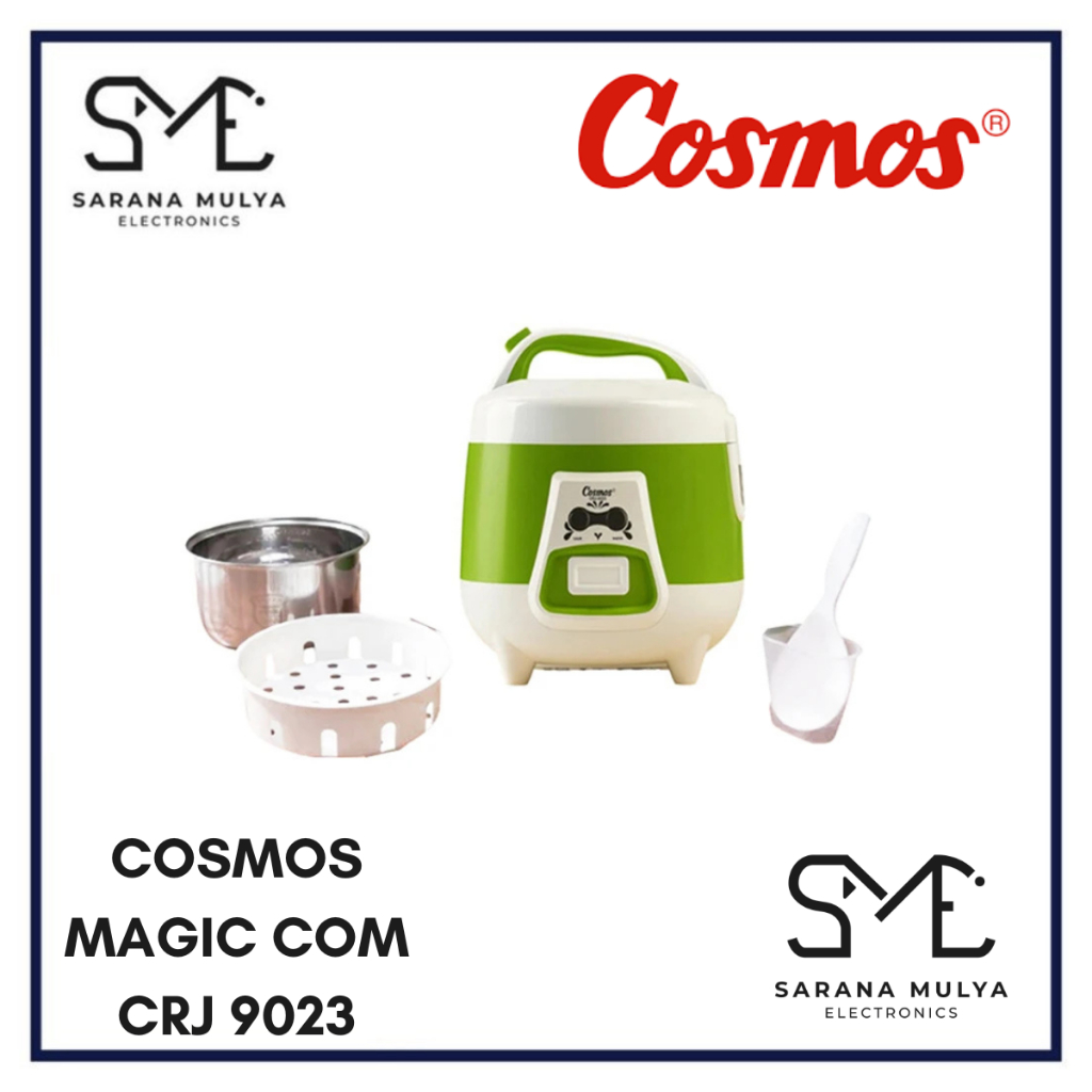 COSMOS MAGIC COM STAINLESS 0.6 LITER CRJ 9023 - MAGIC COM BAHAN STAINLESS STEEL