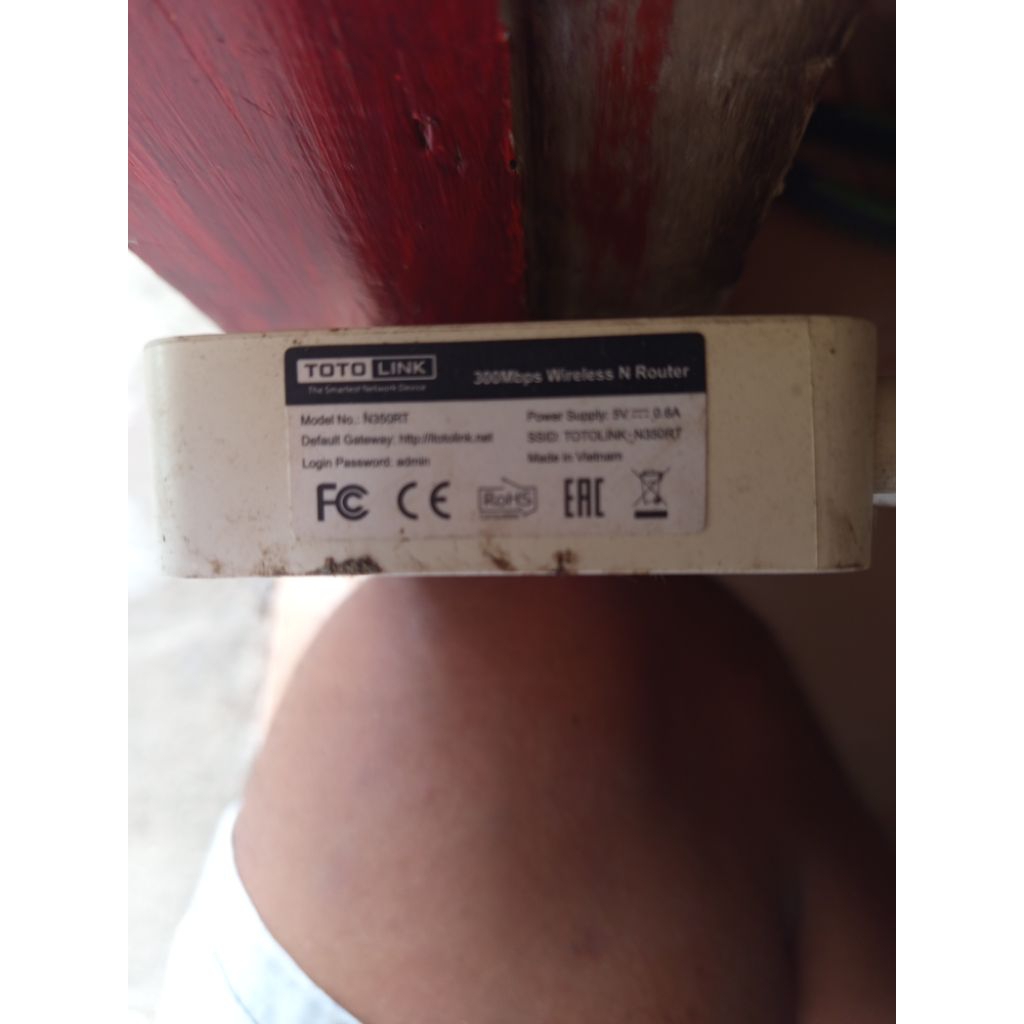 Totolink N350RT - Router Meja 300Mbps Wireless N Broadband Putih