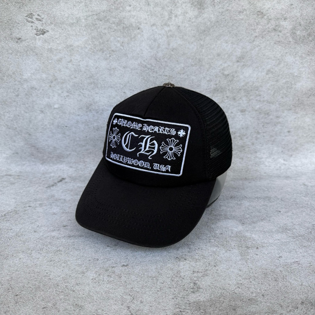 Topi Chrome Hearts Hitam Dewasa Second