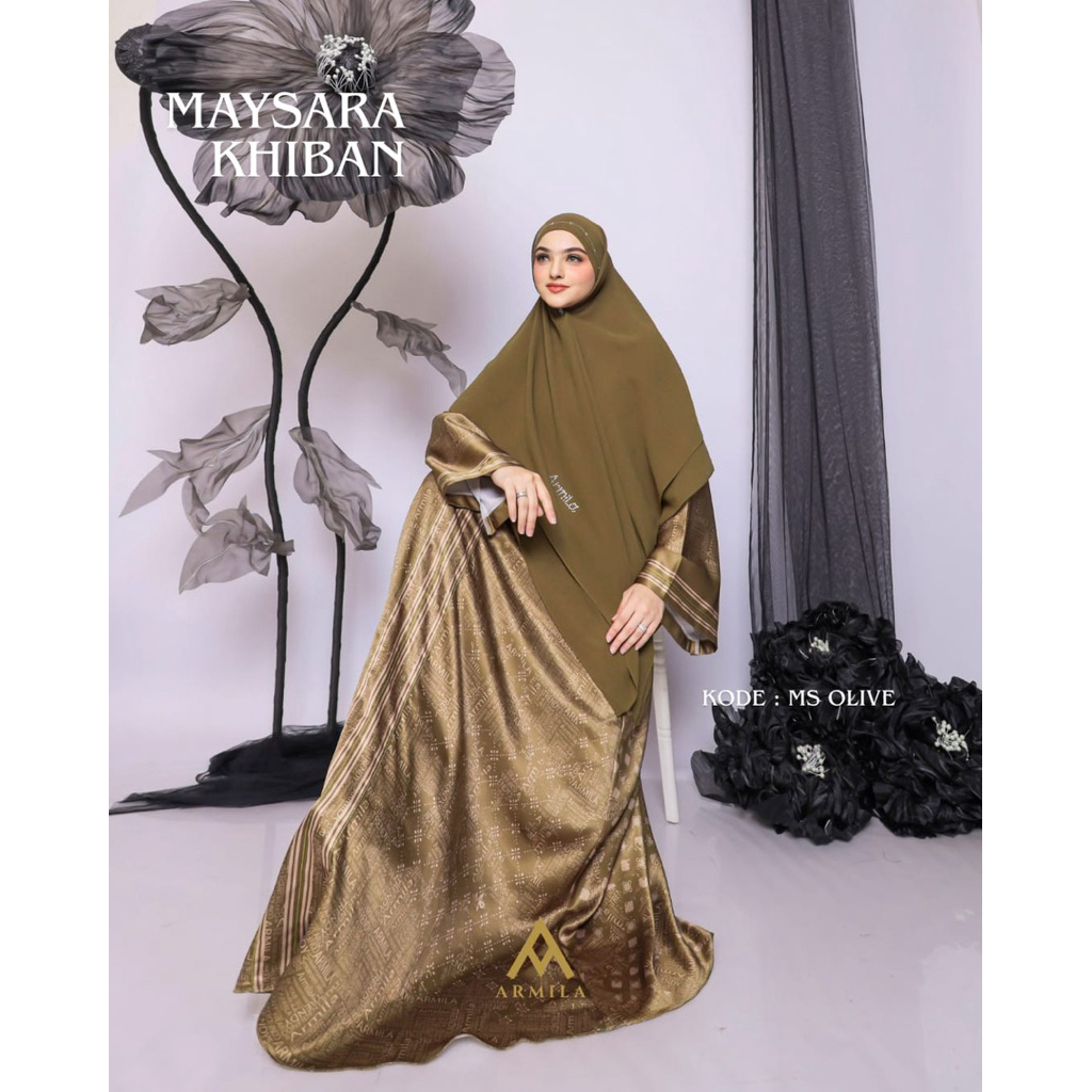 Maysara Khimar Bandana | Armila Syari Premium