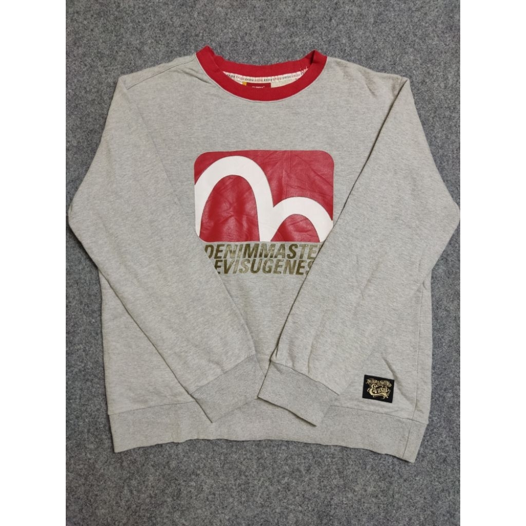 Crewneck Evisu big logo second original