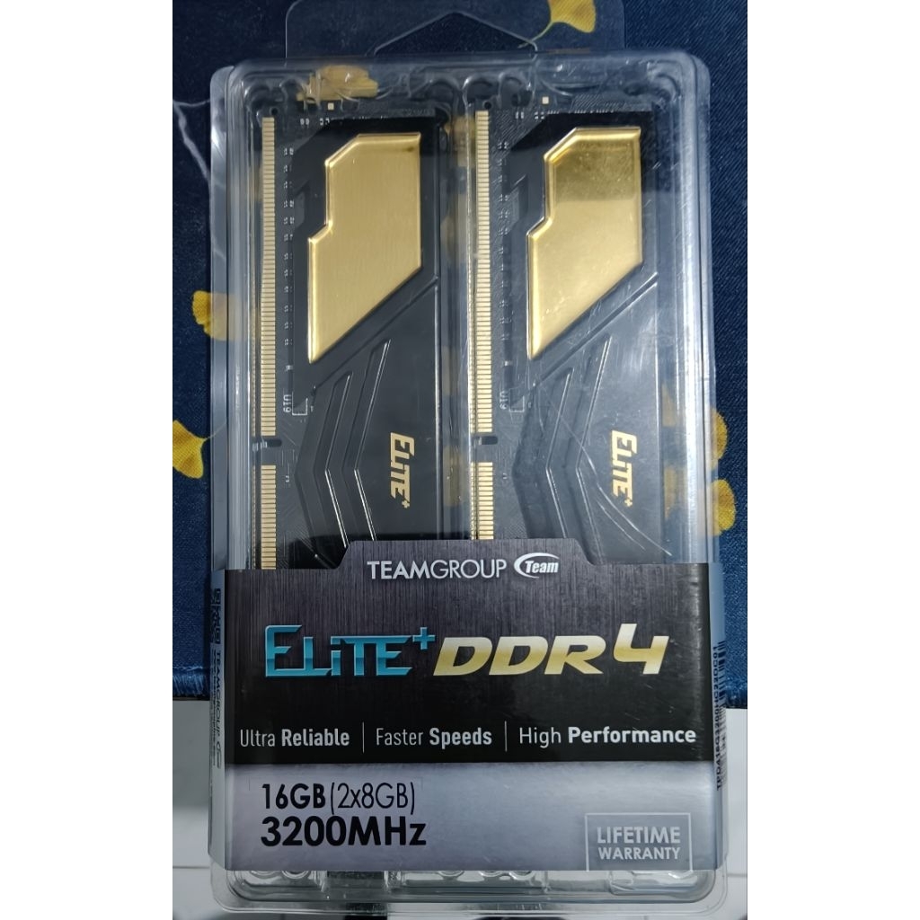 TEAM GROUP ELITE+ DDR4 16GB (2x8) 3200 MHZ