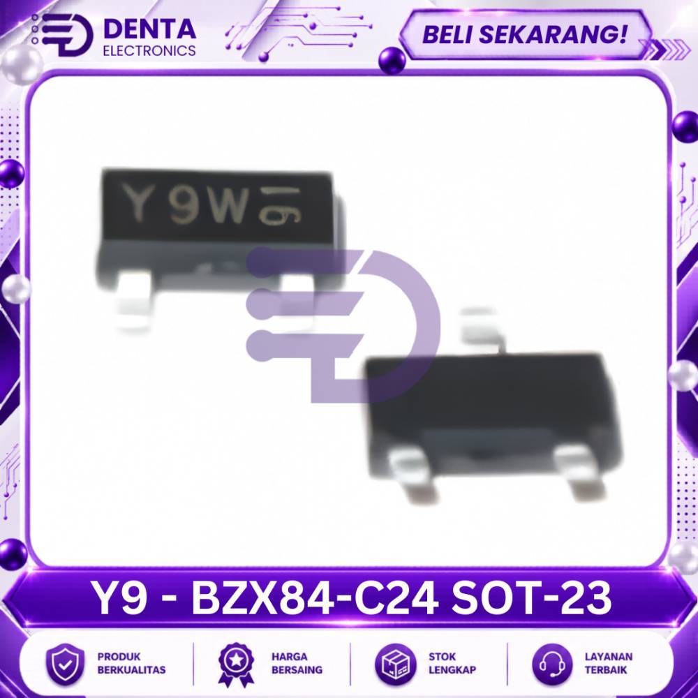 Y9 - BZX84-C24 SOT-23 - Komponen Elektronik