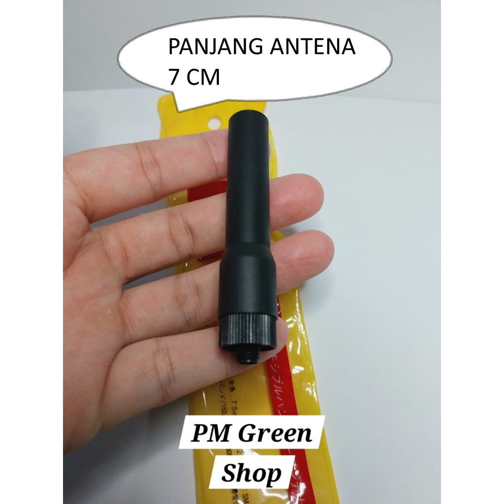 Antena HT jarak jauh HT Alinco A10 A100 W10 W100 W500 mini pendek dualband