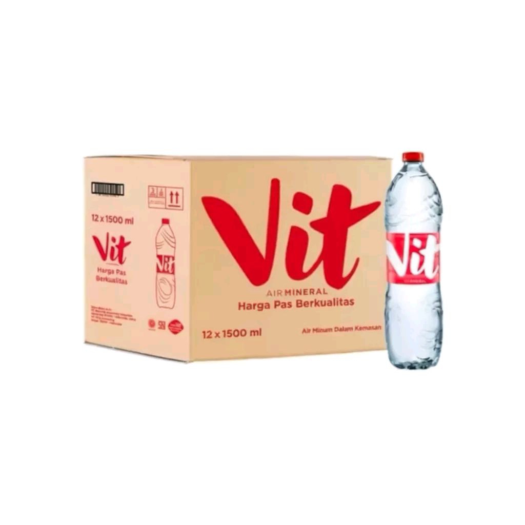VIT 1500ML 1 DUS ISI 12 BOTOL