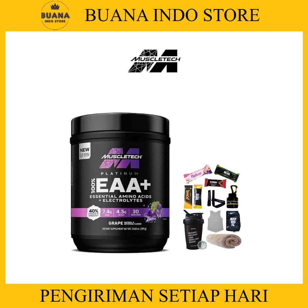 MuscleTech Platinum 100% EAA+ Suplemen Amino Esensial 30 serving