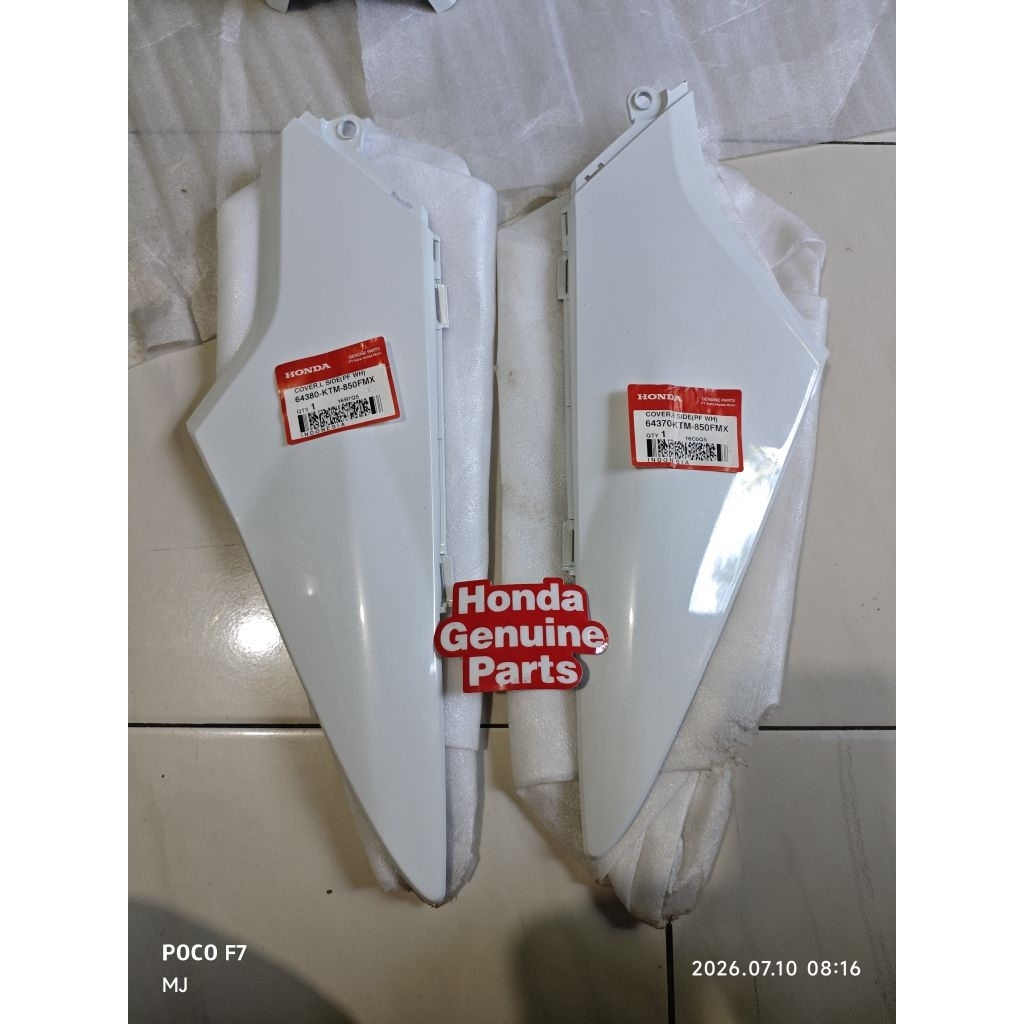 64370KTM850FMX & 64380KTM850FMX / COVER SIDE KIRI & KANAN SUPRA X 125 KARBU SERIES