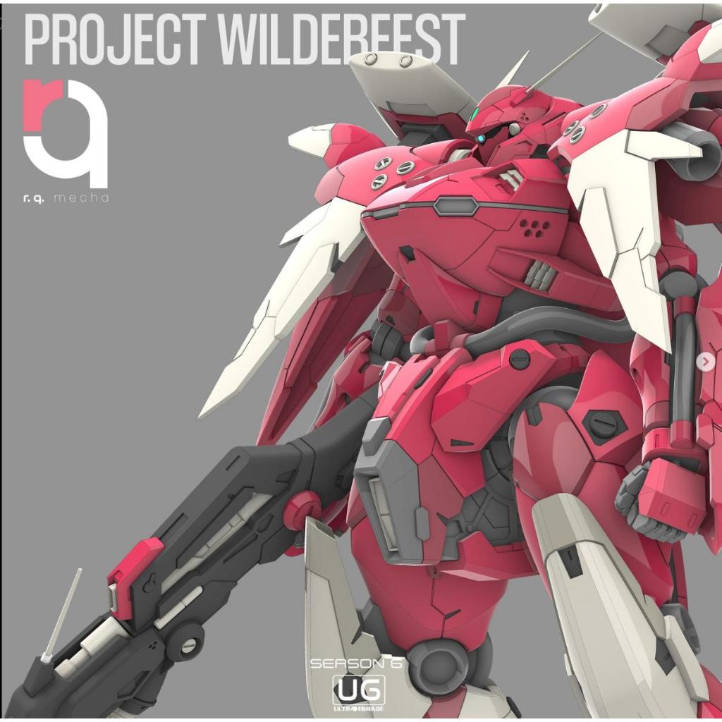 Project Wildebeest Gundam Mecha Season 6 File STL 3D Print Robot Figure Digital