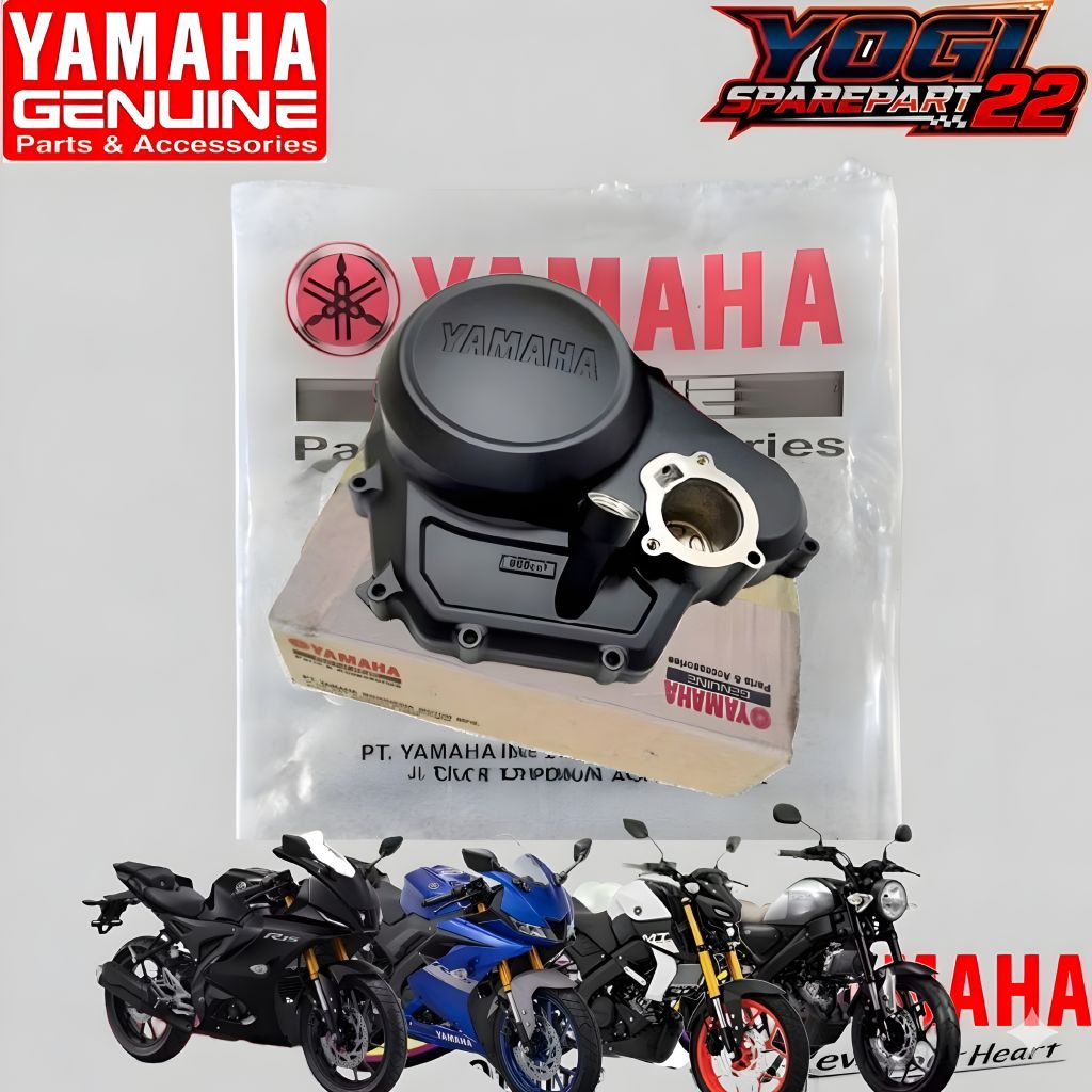 Cover crankcase 2 bak kopling yamaha R15 V3 R15V4 RI5M MT15 XSR 155 0riginal BK6-E5421-00